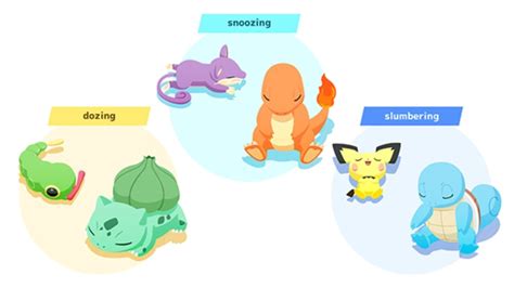 What is the difference between Dozing, Slumbering, and Snoozing in Pokémon Sleep? - Dot Esports