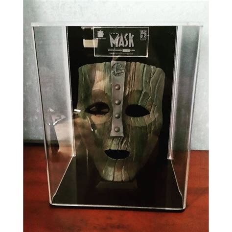 The Mask Replica Loki Mask Jim Carrey Sculpture Art & Collectibles ...