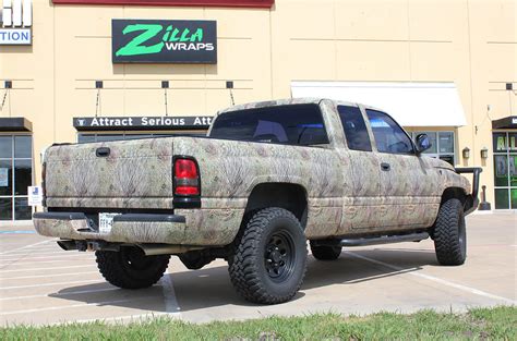 Dodge Ram Camo Wrap