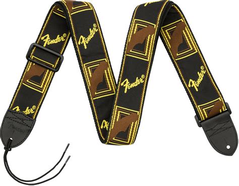 Fender Monogram Guitar Strap | IUCN Water