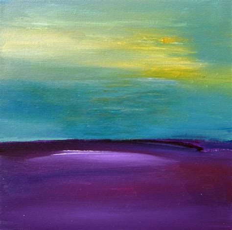 Day And Night Painting Purple Green Painting Original Abstract | Etsy | Green paintings, Sunset ...