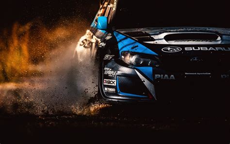 Wallpaper Race, car, dirt splash, Subaru 1920x1200 Picture, Image