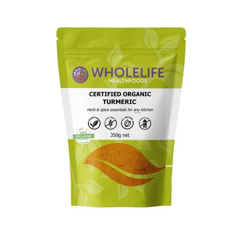 Organic Turmeric 350g | WholeLife