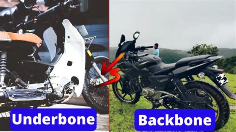 Underbone Vs. Backbone Motorcycles - An Explanation