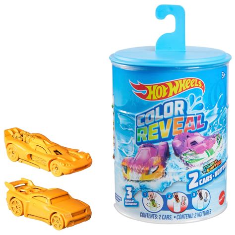 Hot Wheels 1:64 Scale Colour Reveal Vehicle 2 Pack Assortment | Smyths Toys UK