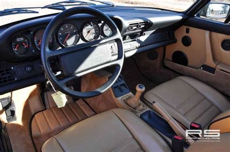 101 Mile 1989 Porsche 964 Interior II | German Cars For Sale Blog