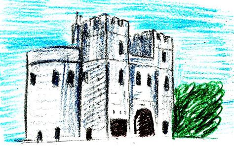 How To Draw A Medieval Castle - Drawing.rjuuc.edu.np