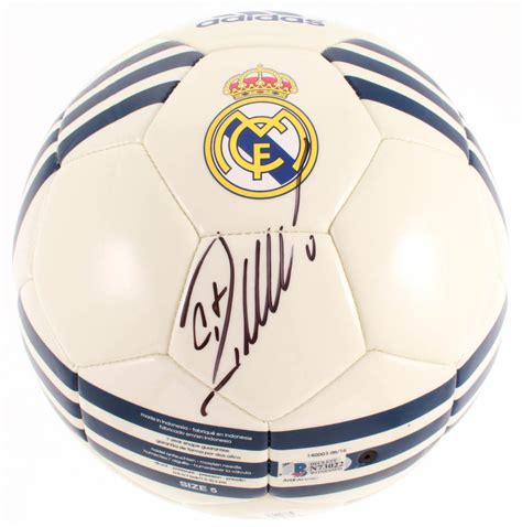 Cristiano Ronaldo Signed Real Madrid Logo Soccer Ball (Beckett COA) | Pristine Auction