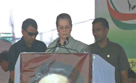 "Speeches Don't Feed People, Heal The Sick": Sonia Gandhi's Attack On PM