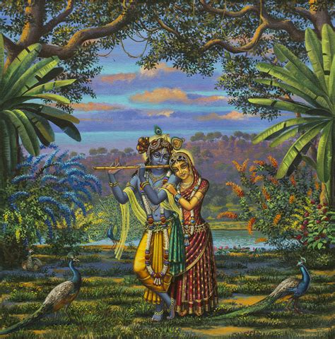 Radha Krishna Painting by Vrindavan Das - Pixels