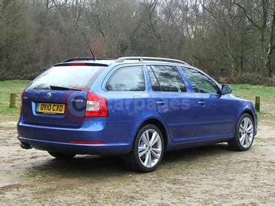 Skoda Octavia vRS Estate Rear View