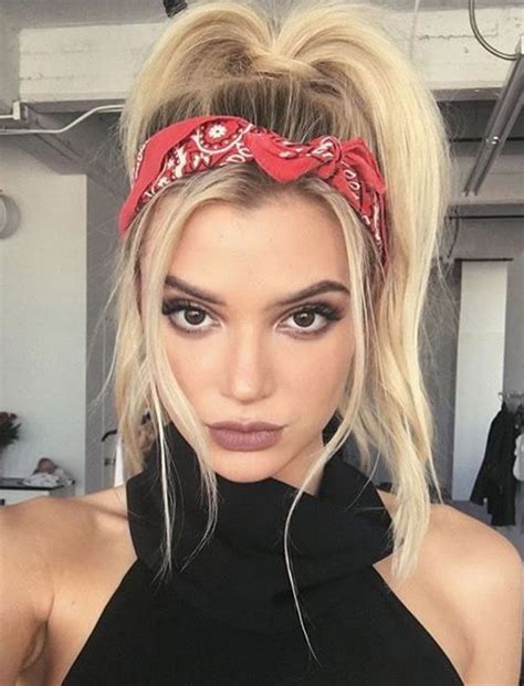 45 Charming Bandana Hairstyles for Stylish Girls of Summer 2020-2021 ...