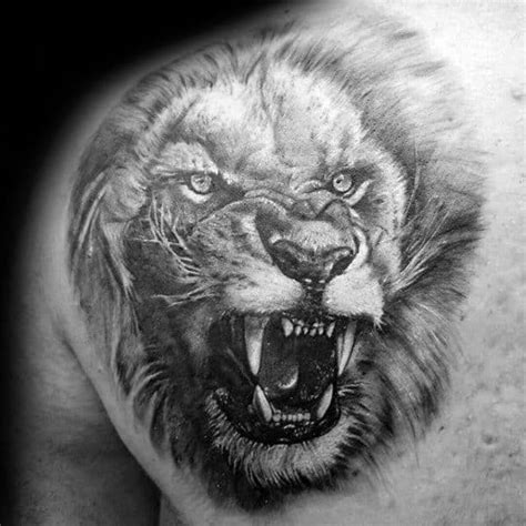 Roaring Lion Tattoo Sketch