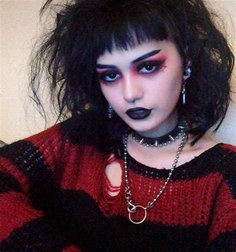 90s Grunge Hair, Grunge Goth, Alt Makeup, Edgy Makeup, Makeup Style ...