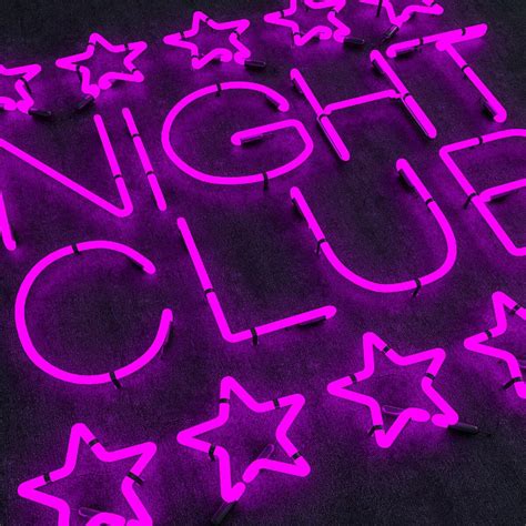 Night Club Neon Sign - 3D Model by nvere