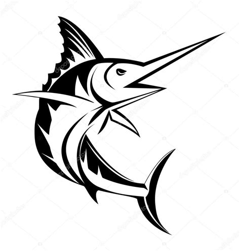 Marlin fish — Stock Vector © premiumdesign #12412454