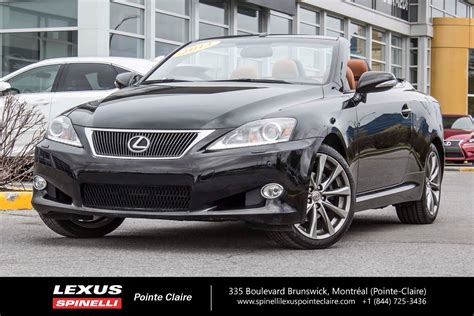 Used 2013 Lexus IS 250C CONVERTIBLE in Montreal, Laval and South Shore | #P1763