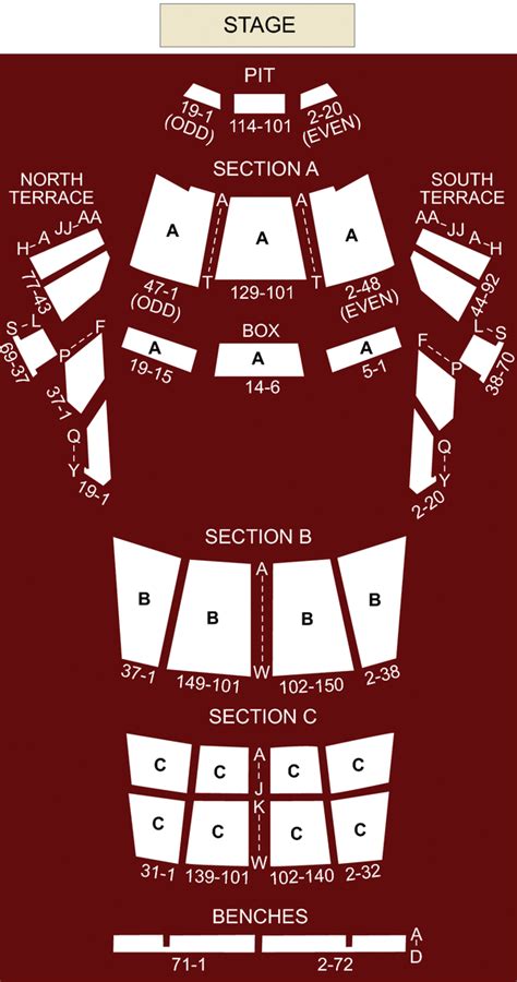 Greek Theater Los Angeles Interactive Seating Chart | Review Home Decor