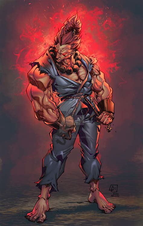 AKUMA colored by marvelmania on DeviantArt