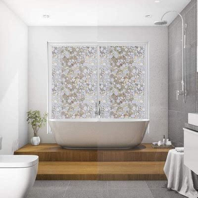 Mercer41 Electrostatic Static Decorative Privacy Frosted Window Decal | Wayfair