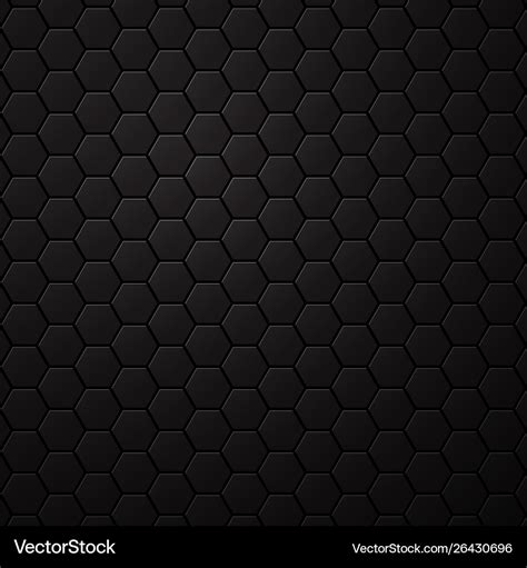 Honeycomb Pattern Black