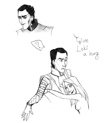 Give Loki a hug by MsLive on DeviantArt