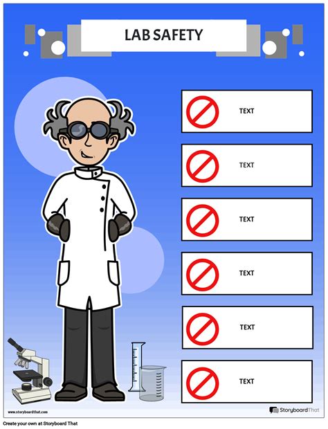 Lab Safety 2 Storyboard by templates