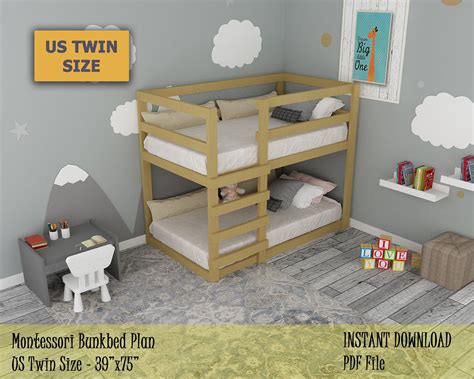 30+ Toddler Bunk Bed Plans – DECOOMO