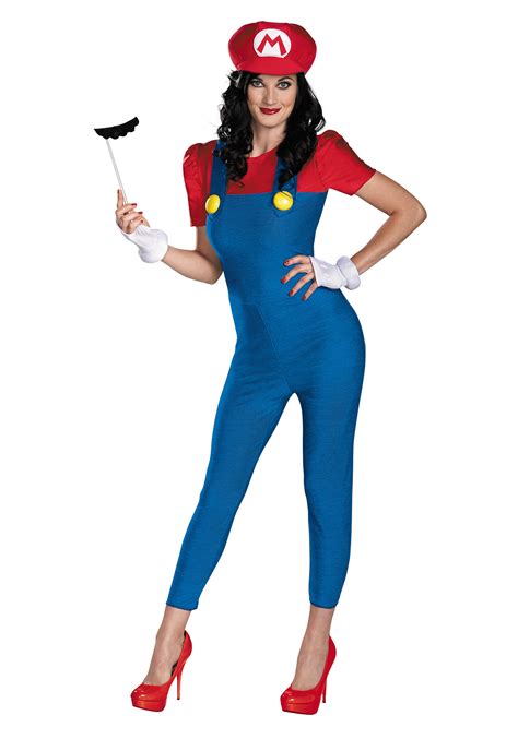 Women's Deluxe Mario Costume