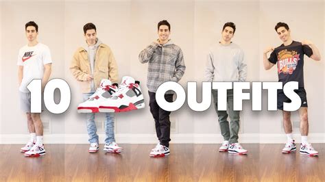 10+ Jordan 4 Fire Red Outfits - MarleyTomass