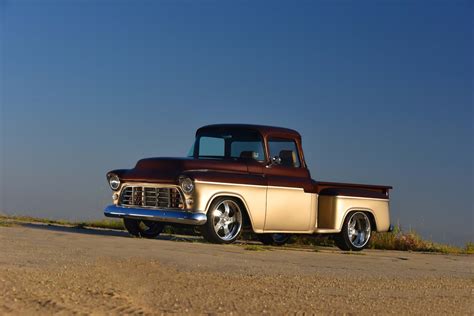 1955 Chevy pickup First in Power Second Series