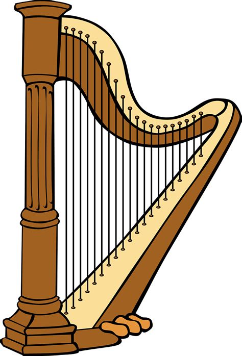 Download Harp, Instrument, Music. Royalty-Free Vector Graphic - Pixabay