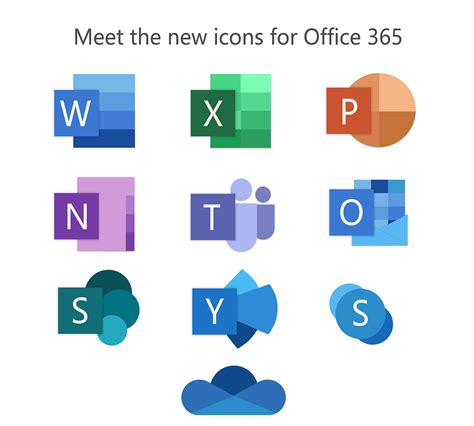 The new icons for Office 365 :: Behance