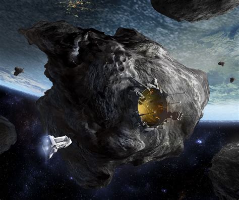 Sociolatte: Asteroid Mining Station by Bas Ruhe