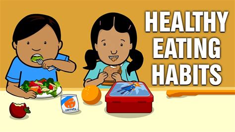 Healthy Eating Habits For Kids In English | Educational Videos For Kids ...