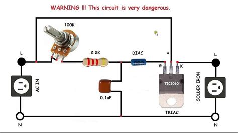 Electric Motor Speed Control Circuit Diagram