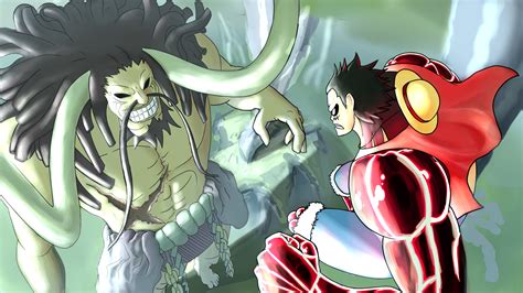 Gear Fourth VS Kaido (non-print) by hostilenapkin on DeviantArt