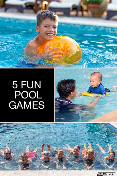 5 Fun Pool Games that Teach Your Kids How to Swim | S.R.Smith Blog