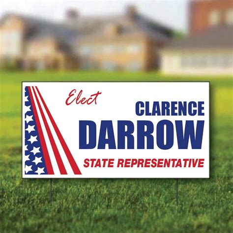 Custom Political Yard Signs | 12"x24" | VictoryStore.com