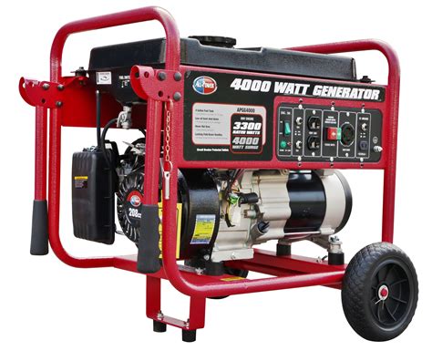 All Power 4,000-W Portable Gas Powered Generator with Wheel Kit Home Backup RV | eBay