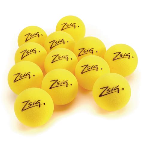 PTNP08625 - Zsig Cut Foam Mini Tennis Ball - Red Stage - 90mm - Pack of 12 | Davies Sports