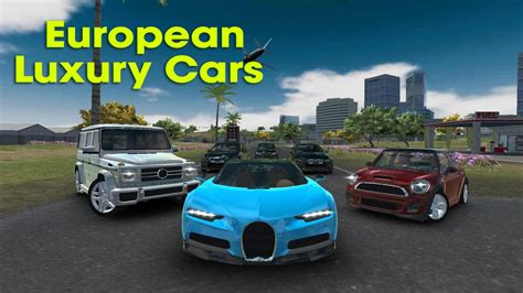 European Luxury Cars MOD APK 2.632 (Unlocked) for Android