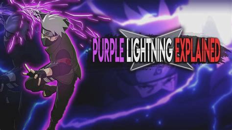 Kakashi Purple Lightning Background Download transparent lightning png for free on pngkey com