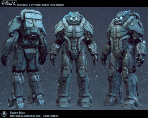 [FO4] X-02 Power Armor CRYO variant WIP : r/FalloutMods