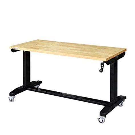 Electric Adjustable Height Work Bench - Industrial Man Lifts