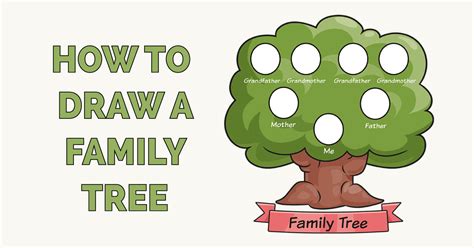 How to Draw a Family Tree - Really Easy Drawing Tutorial