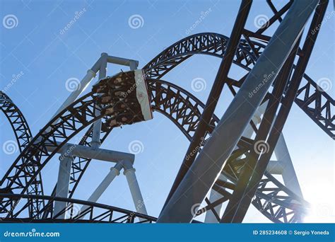 Fuji-Q Highland, Fujiyoshida City, Yamanashi Prefecture, Japan - January 3, 2019: Takabisha ...