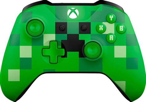 Best Buy: Microsoft Xbox Wireless Controller Minecraft Creeper WL3-00056