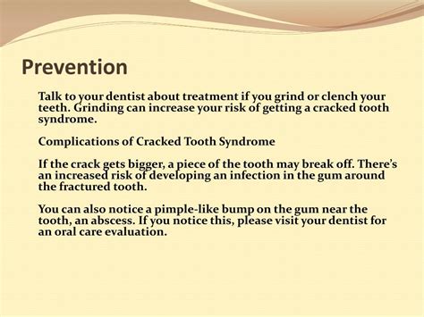 PPT - Cracked Tooth Syndrome PowerPoint Presentation, free download - ID:7942845