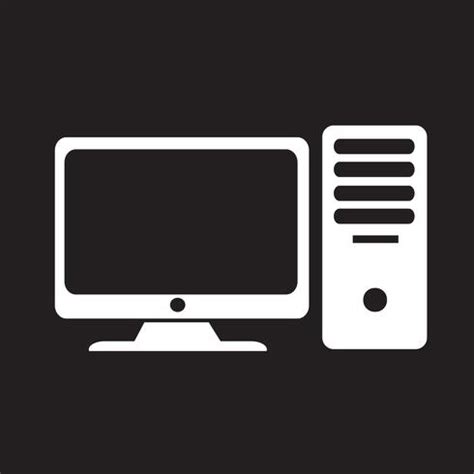 Computer icon symbol sign 649527 Vector Art at Vecteezy